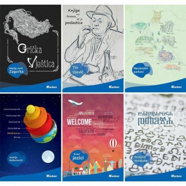 Bilježnica A4 MEKI UVEZ Karbon s memom