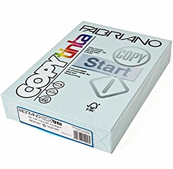 Papir Fabriano COPY A4/80G CELESTE CH. 500L 66321297