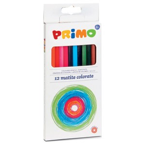 Boje drvene 12boja Primo CMP 503MAT12E blister