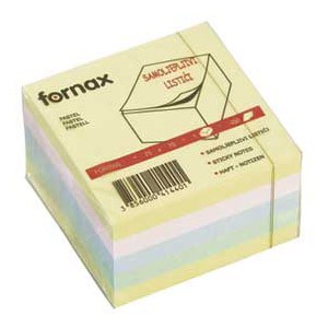 Blok samoljepljiv kocka 75x75mm 450L 5boja