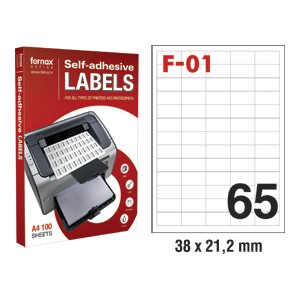 Etikete ILK 38x21,2mm pk100L Fornax F-01