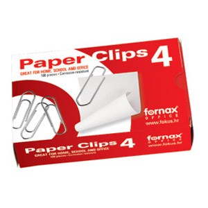 Spajalice ručne br.4 pk100 nikl