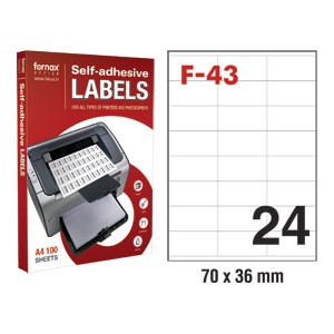 Etikete ILK 70x36mm pk100L Fornax F-43