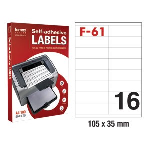 Etikete ILK 105x35mm pk100L Fornax F-61