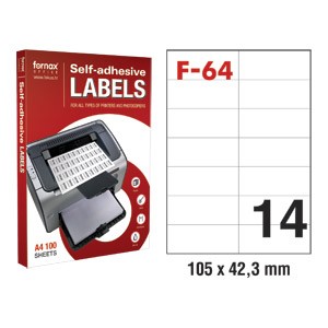 Etikete ILK 105x42,3mm pk100L Fornax F-64