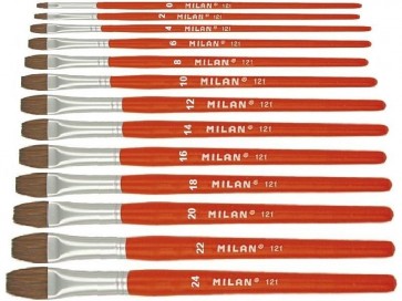 Kist za temperu MILAN br. 0