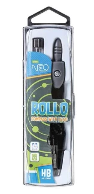 Rollo, šestar sa minom, PVC kutijica