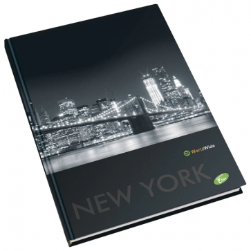 Bilježnica A4 TVRDI UVEZ Cities By Night Elisa