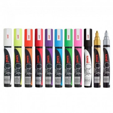 Marker Uni PWE-5M kreda (više boja)