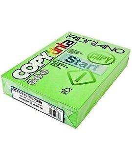 Papir Fabriano COPY A4/80G VERDE PISELLO 500L 60221297