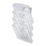 Set ladica za prospekte sa adapterom Presenter Leitz 54000102 prozirni