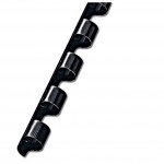 Spirala plastična fi-10mm pk100 Fellowes crna