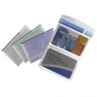 Etui za vizitke 8 džepova 16 kartica Tarifold 510299 prozirno sortirano