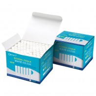 Kreda školska okrugla besprašna fi-12 deblja pk100 Connect bijelamm