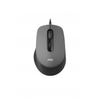 MIŠ MS FOCUS C121 sivi žičani