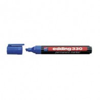 Marker permanentni 1-5mm klinasti vrh Edding 330 plavi