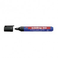 Marker briljant za papir 1,5-3mm Edding 30 crni