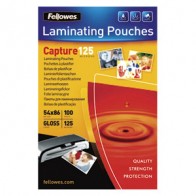 Folija za plastificiranje 125my 54x86mm sjajna pk100 Fellows