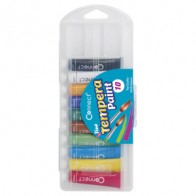 Boja tempera 12ml.aluminijska tuba 10boja/poly Connect blister