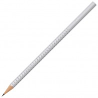 Olovka grafitna B Grip Sparkle Faber Castell 118301 svijetlo siva