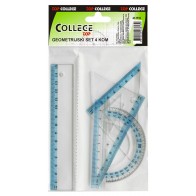 Geometrijski set mali "College" WQ08977-1B¸53020A P24/480