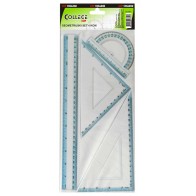 Geometrijski set srednji "College" WQ08975-3B 53021A P24/144