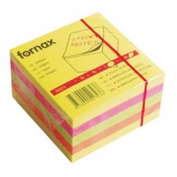 Blok samoljepljiv kocka 75x75mm 450L neon