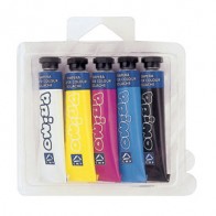 Boja tempera 12ml.aluminijska tuba 5boja CMP blister