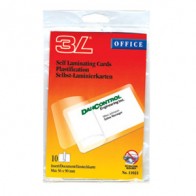 Folija za plastificiranje samoljepljiva 66x100mm pk10 3L.11021 blister!!