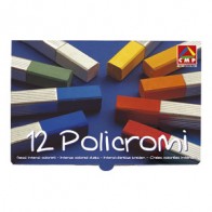 Kreda umjetnička četvrtasta u boji pk12 Policromi CMP.020GC!!