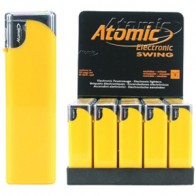 Upaljač elektronski sjajni Atomic Swing žuti