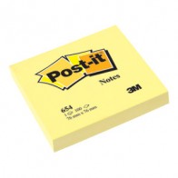 Blok samoljepljiv 76x76mm 100L Post-it 3M 654 žuti