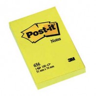 Blok samoljepljiv 51x76mm 100L Post-it 3M.656 žuti