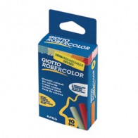 Kreda školska okrugla besprašna 10boja pk10 Giotto Fila 5369 blister