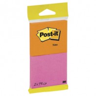Blok samoljepljiv 76x63,5mm 2x75L 3M.6720-PO