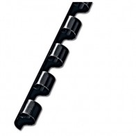 Spirala plastična fi-8mm pk100 Fellowes crna