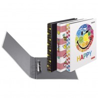Mapa uložna 2Dringa-fi25/hrbat-40mm A4 Smiley Herlitz 50002061 sortirano