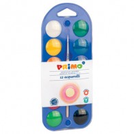 Boja vodena fi 25mm 12boja+kist CMP 110A12B blister