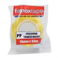 Traka ljepljiva 15mm/33m Fornax prozirna