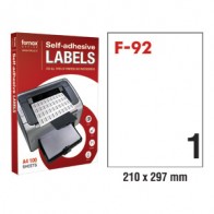 Etikete ILK 210x297mm pk100L Fornax F-92