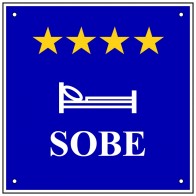 Ploča za apartman - SOBE 4*