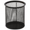 Čaša za olovke metalna žica okrugla fi-9xH-9,7cm LD01-188 crna